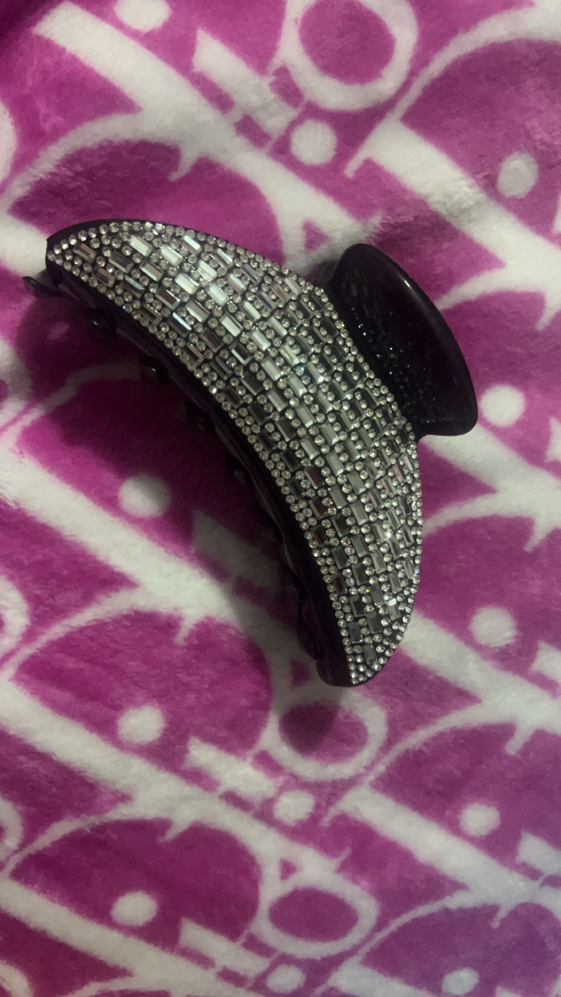 Diamonte Hair Claw Clip