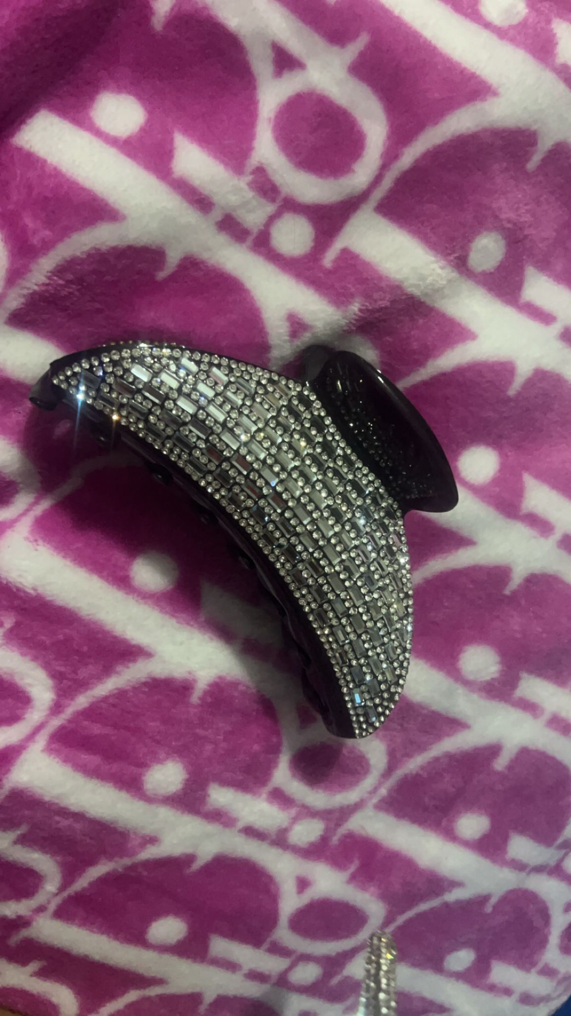 Diamonte Hair Claw Clip